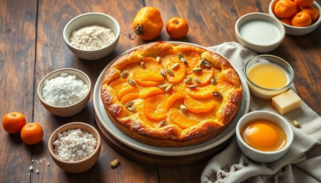 Clafoutis aux abricots et pistaches : recette gourmande