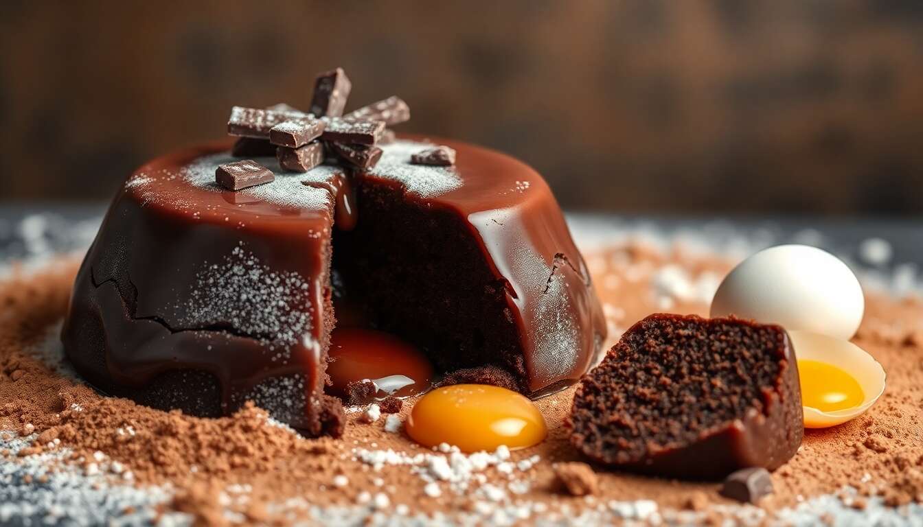 Recette de gâteau au chocolat fondant