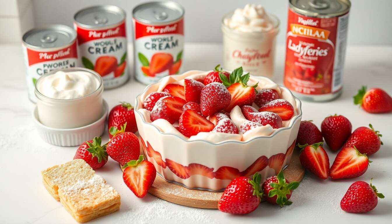 Charlotte aux Fraises : recette Gourmande et Facile