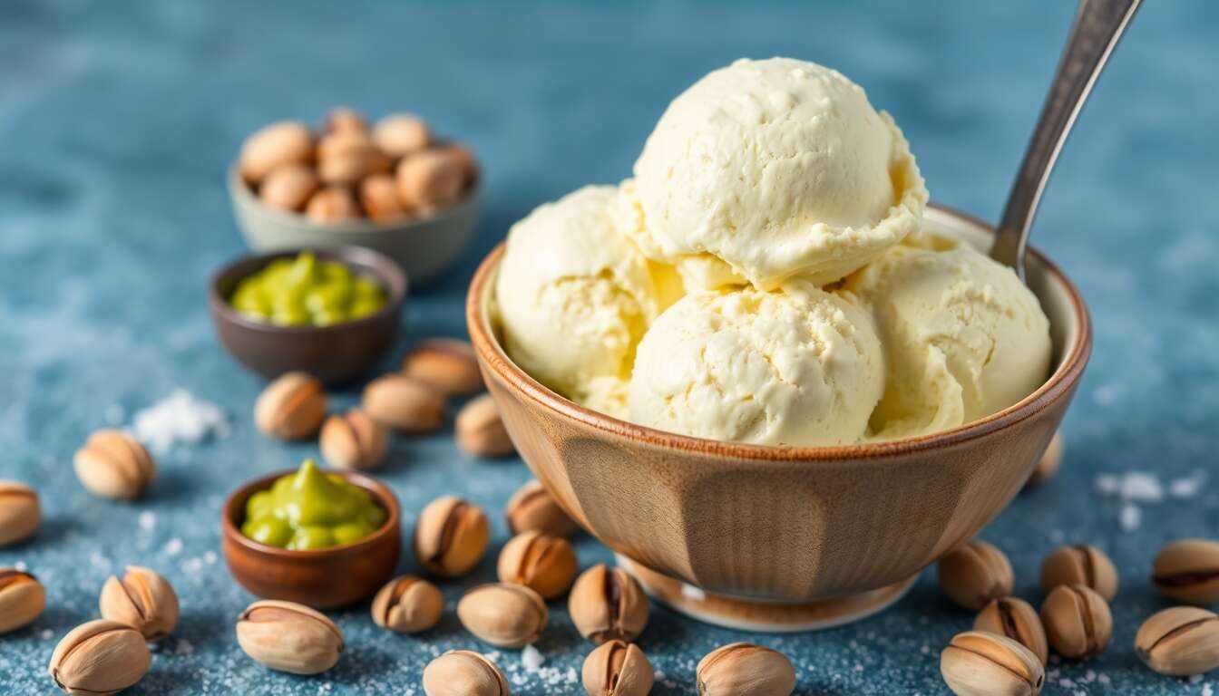 Recette de glace à la pistache : onctuosité et saveur garanties