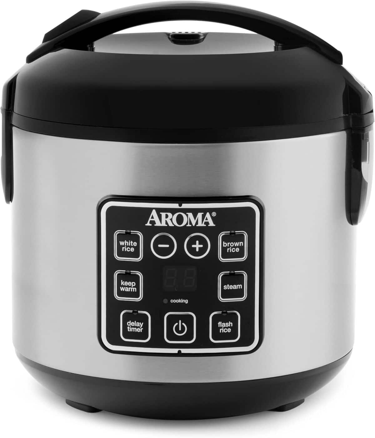Test du cuiseur vapeur Aroma Cool Touch 8 tasses noir