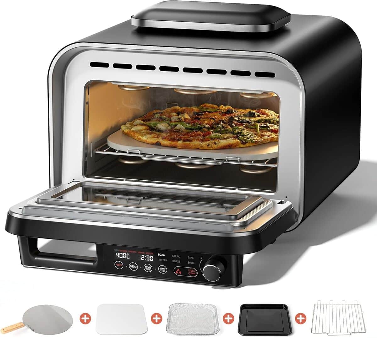 Test du four à pizza G.a HOMEFAVOR : multifonction et performant