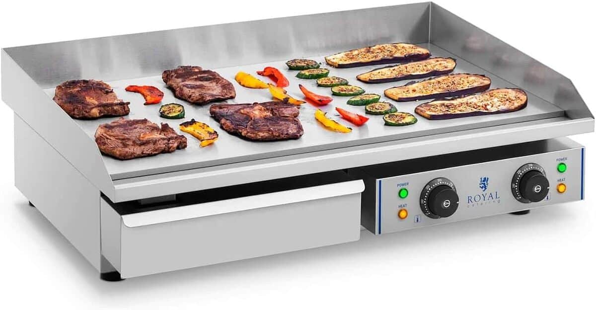 Test du gril électrique Royal Catering RCEG-75 : puissance et polyvalence