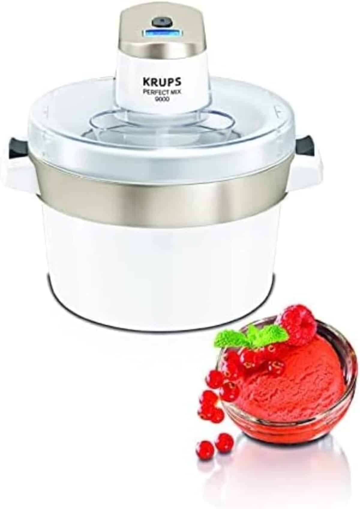 Test : krups Perfect Mix 9000 Sorbetière, 1, 6 L, écran LCD