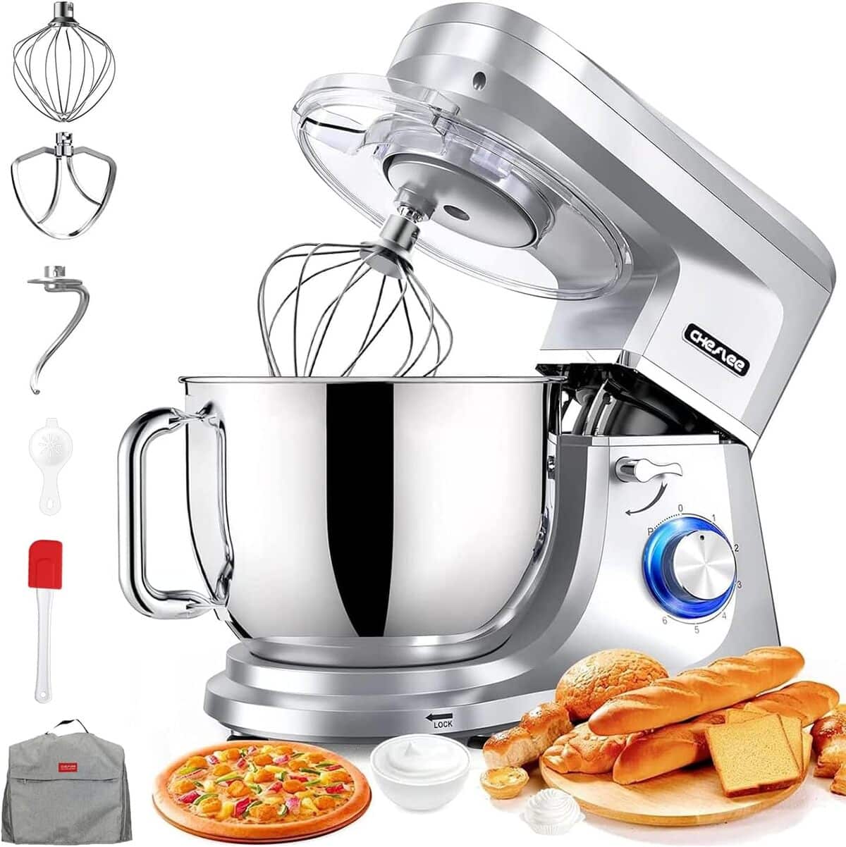 Test : robot pâtissier Cheflee 1800W - puissance et silence