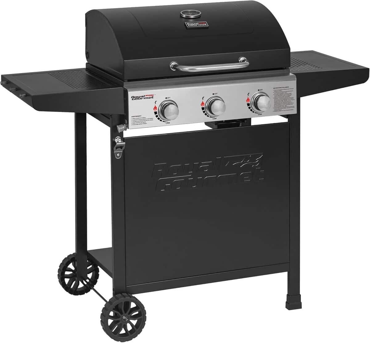 Test : royal gourmet barbecue gaz 9kW performant et adapté camping