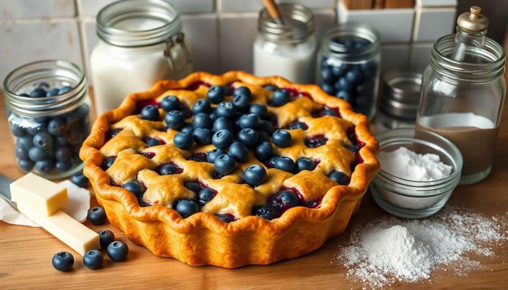 Recette de tarte aux myrtilles maison