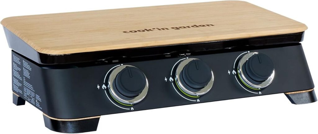 Test de la plancha gaz Cook'in garden Dune 70 : puissance et convivialité