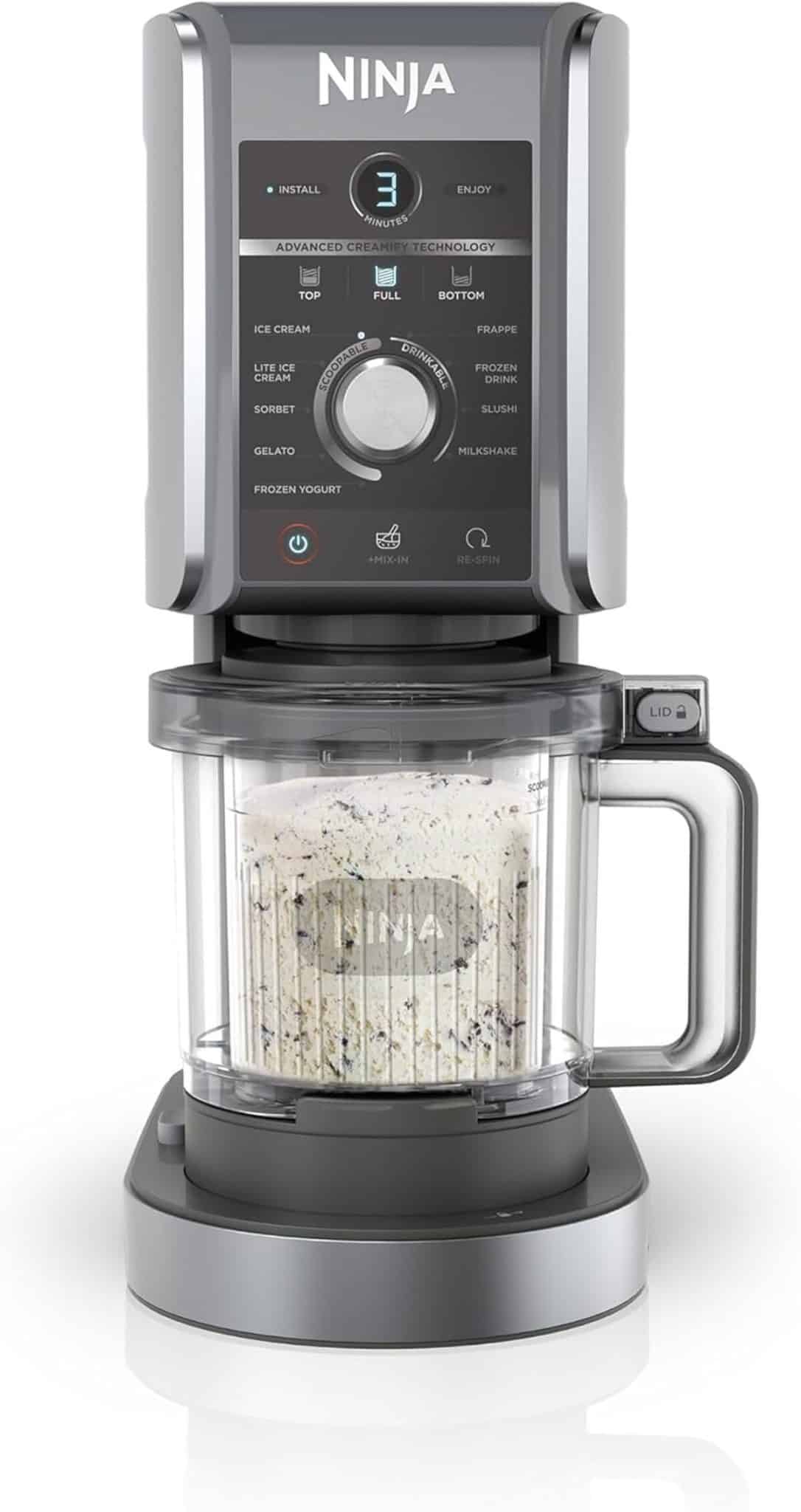 Test de la sorbetière Ninja CREAMi Deluxe NC501EU : 10 fonctions pour des desserts glacés