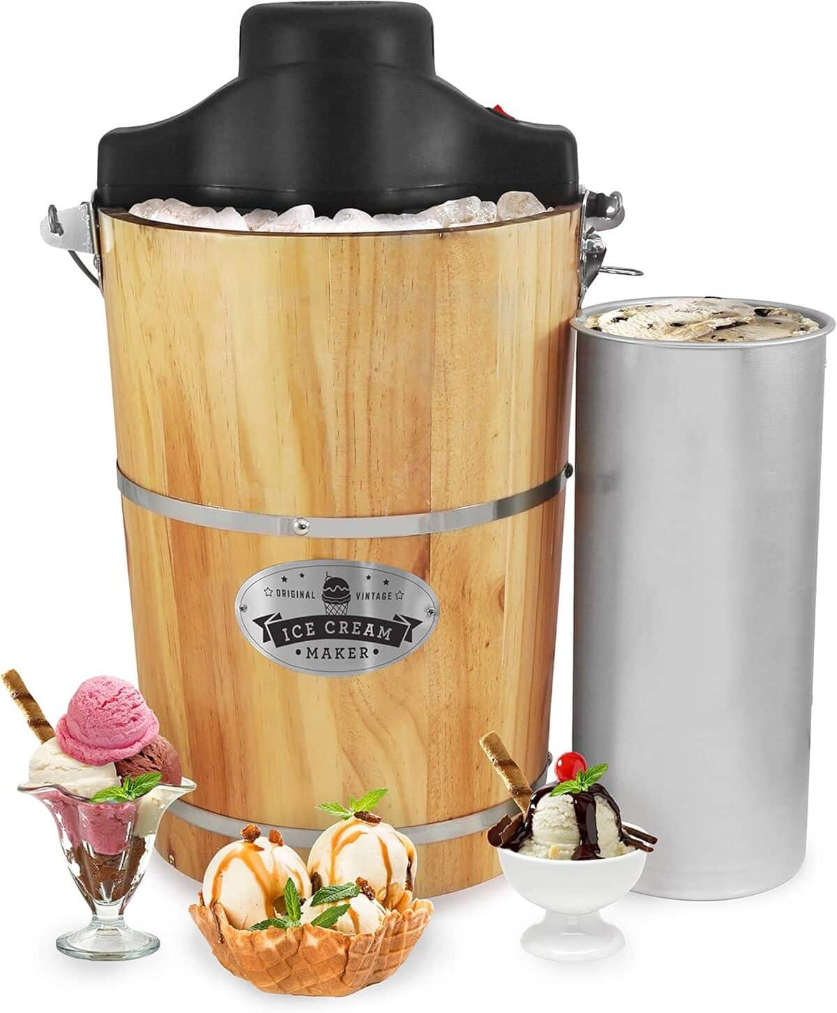 Test de la sorbetière vintage Elite Gourmet EIM916