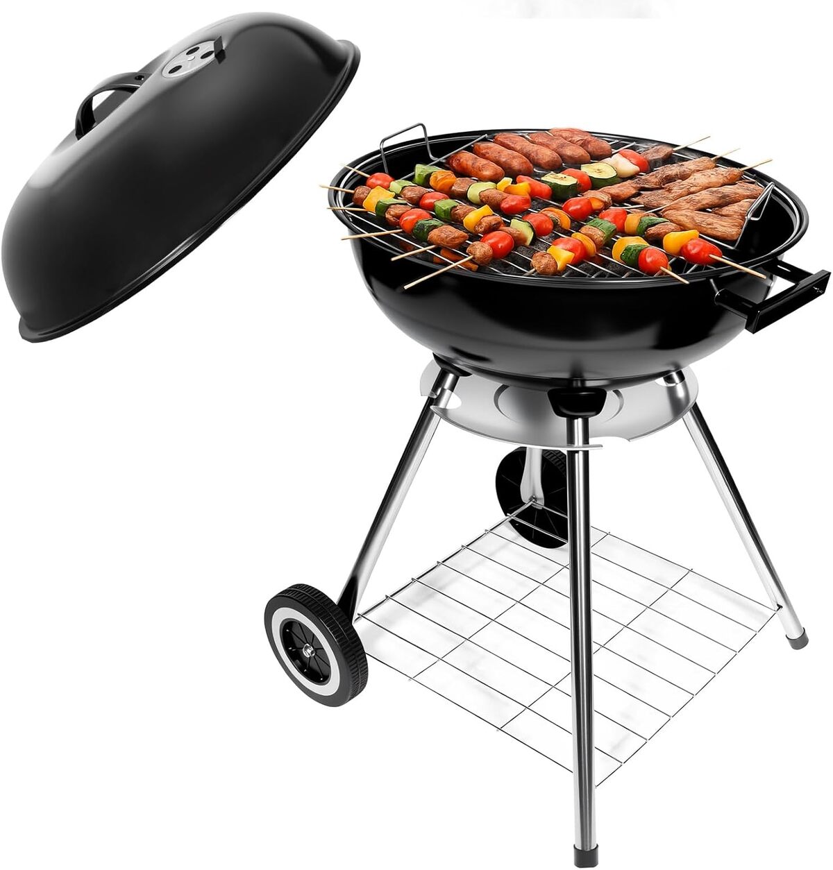 Test du barbecue HYCHIKA charbon Ø47cm : compact et performant