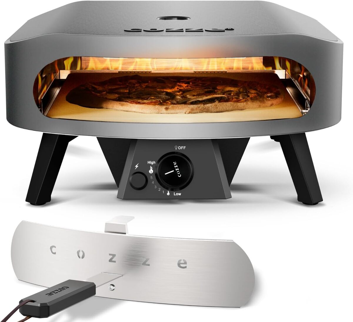 Test du four à pizza Cozze 17" gaz : cuisson rapide en 2 min