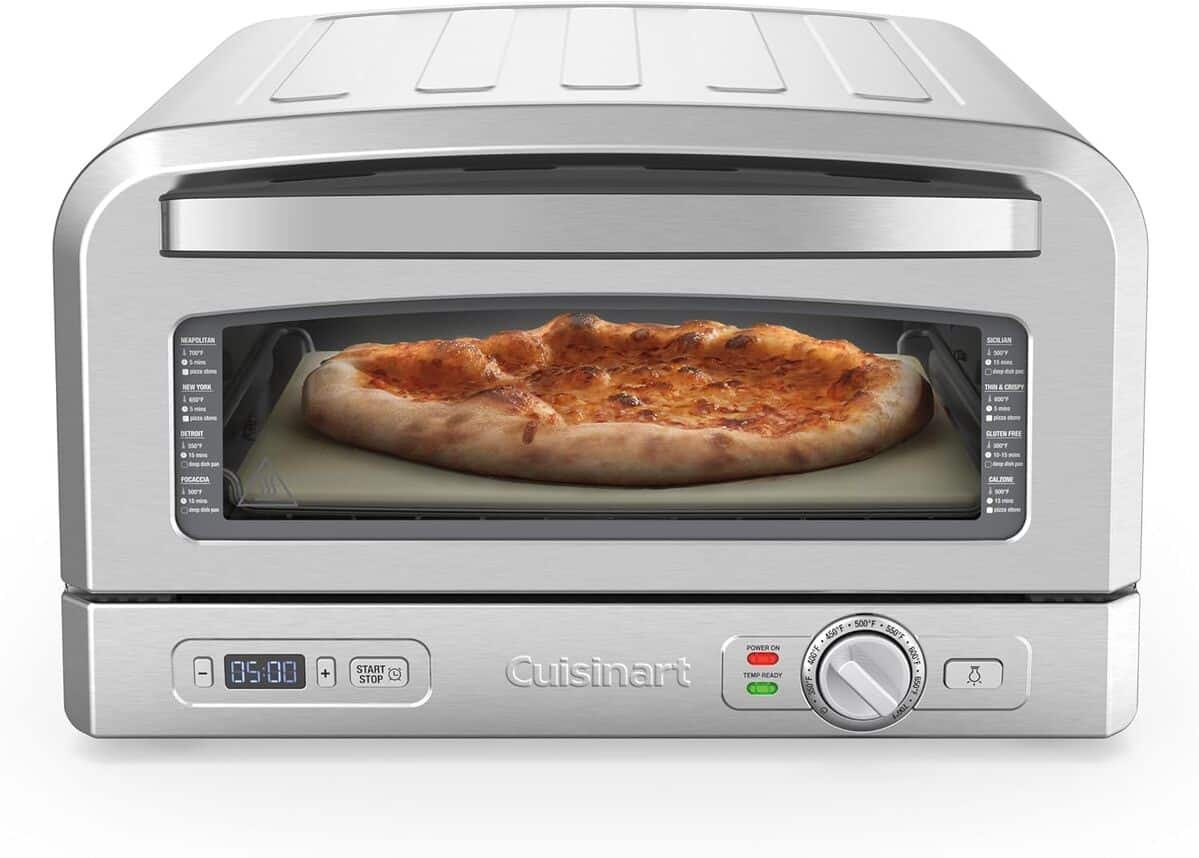 Test du four à pizza Cuisinart : authenticité et rapidité