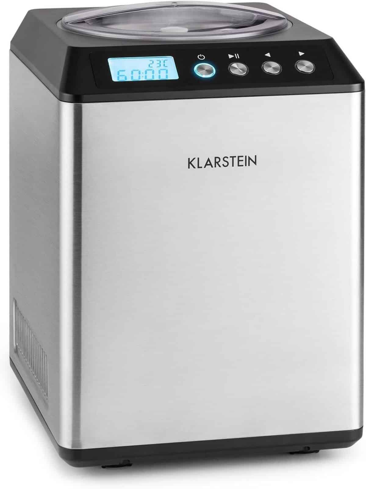 Test : klarstein Vanilla Sky, machine à crème glacée rapide et pratique