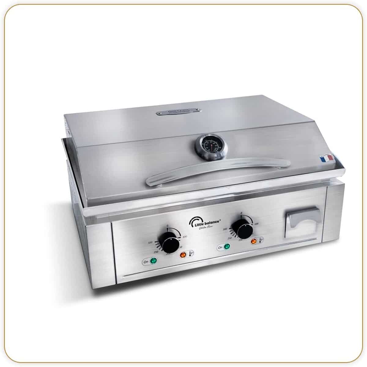 Test : plancha électrique Little Balance Aquitaine Pro Plus 3500 W