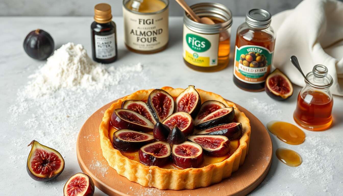 Recette de tarte aux figues savoureuse