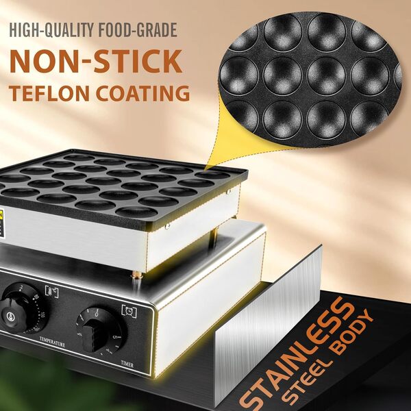 Mini crêpière électrique 110 V, antiadhésive, pour la maison,