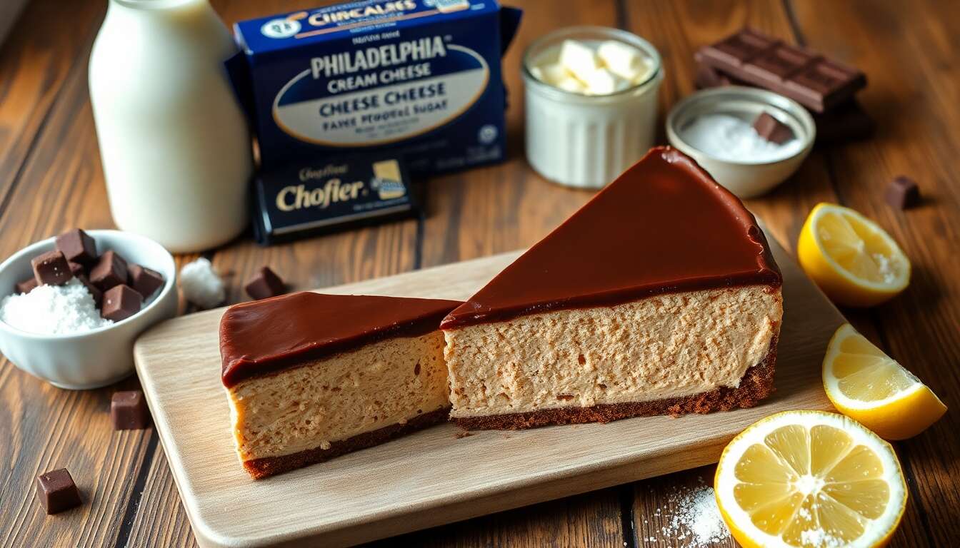 Cheesecake japonais au chocolat : recette facile et gourmande