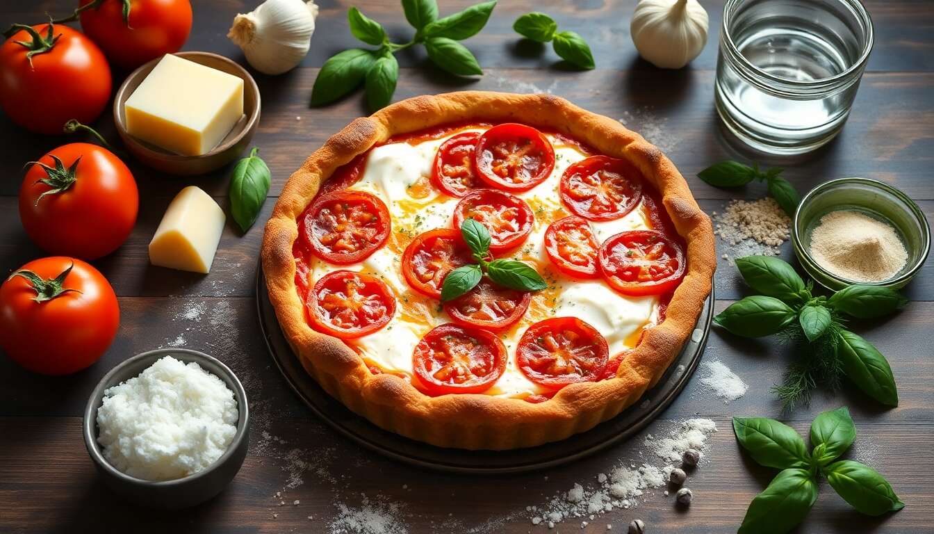 Délicieuse tarte rustique tomate ricotta : la recette facile