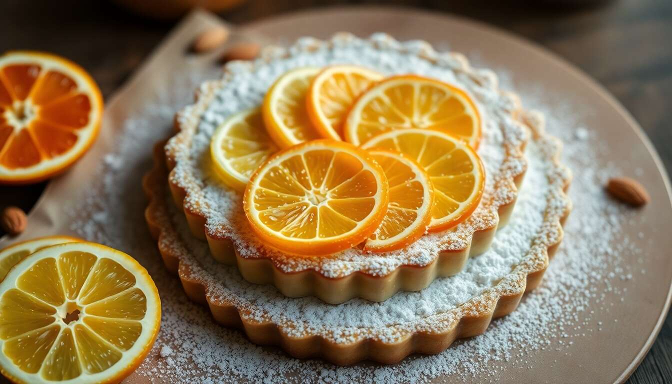 Tarte aux agrumes : la recette gourmande à découvrir