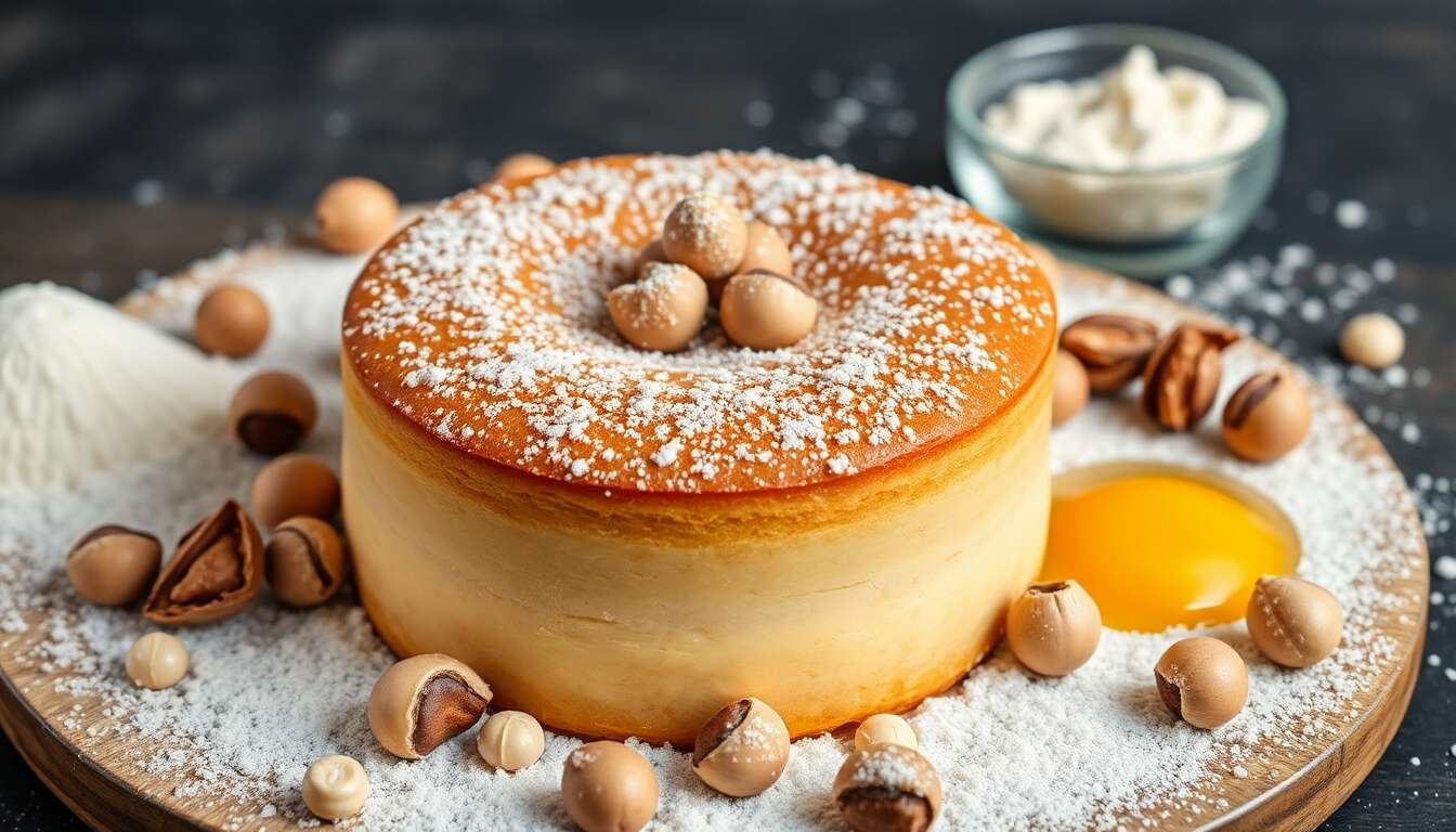 Moelleux aux noisettes : recette gourmande et facile