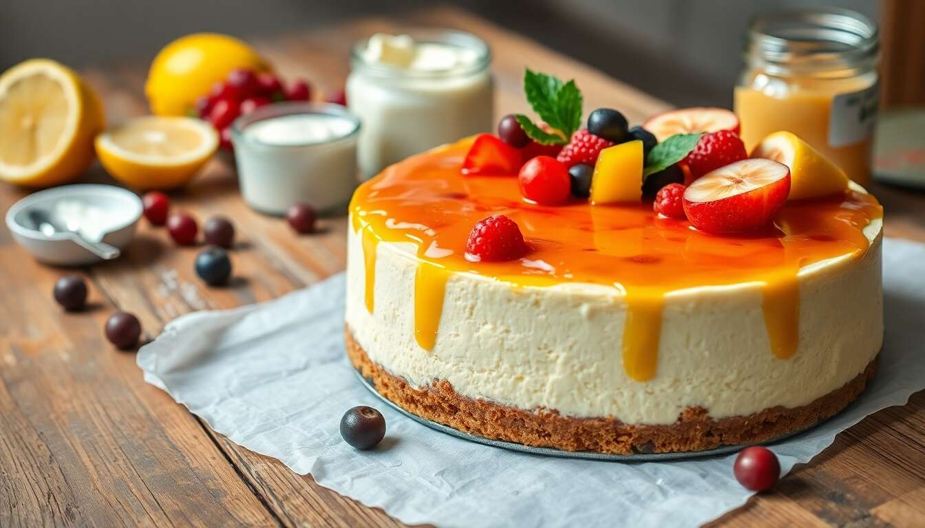 Cheesecake Sans Cuisson : un Dessert Sain et Gourmand