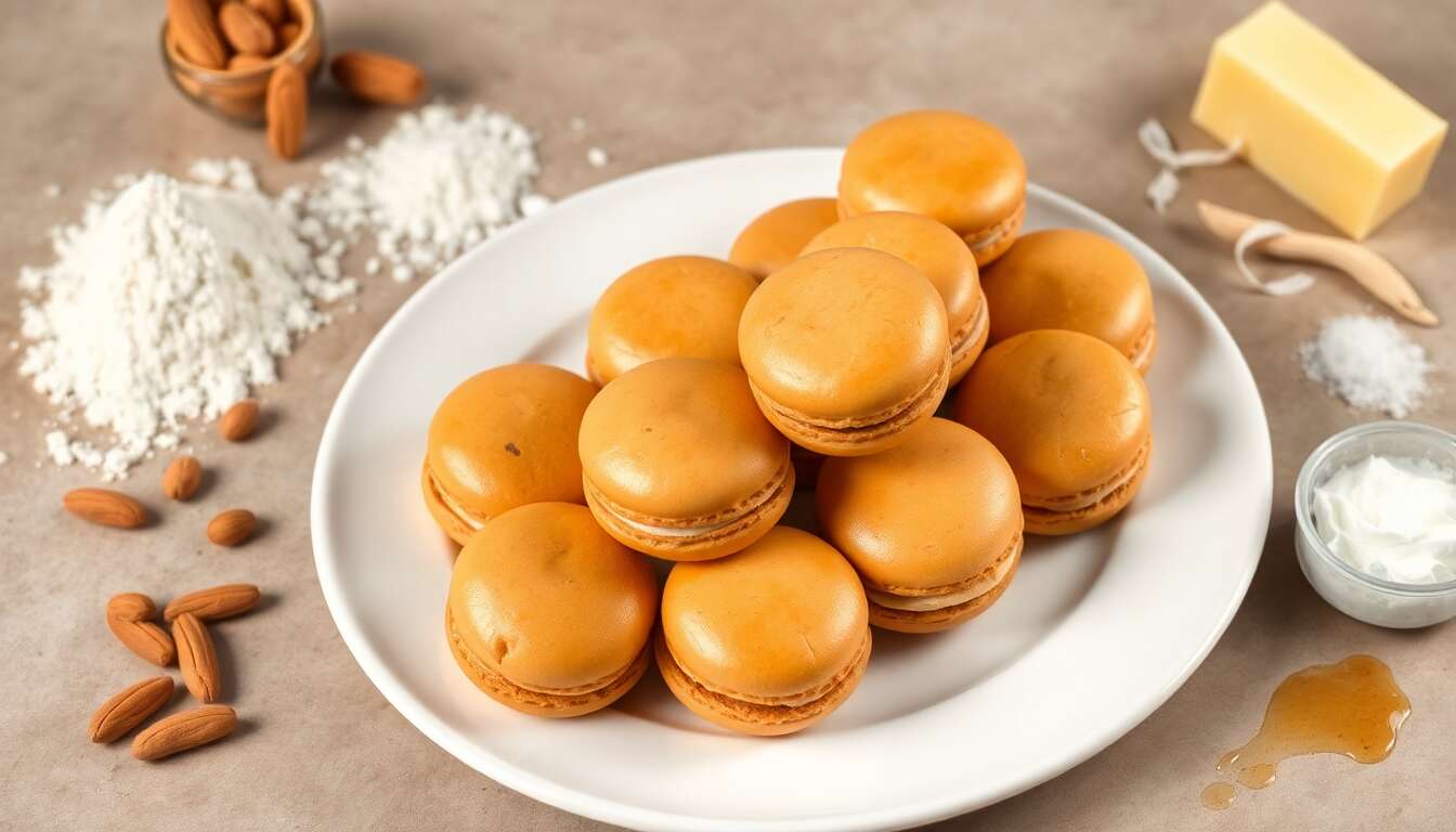 Macarons au caramel beurre salé : la recette incontournable