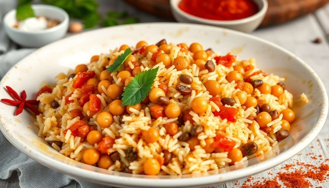 One Pot Rice Protéiné Végétarien : recette Saine et Rapide
