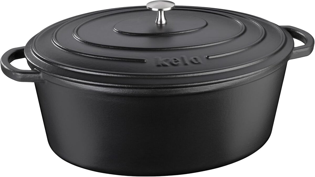 Test de la cocotte en fonte kela Calido 9, 3 L