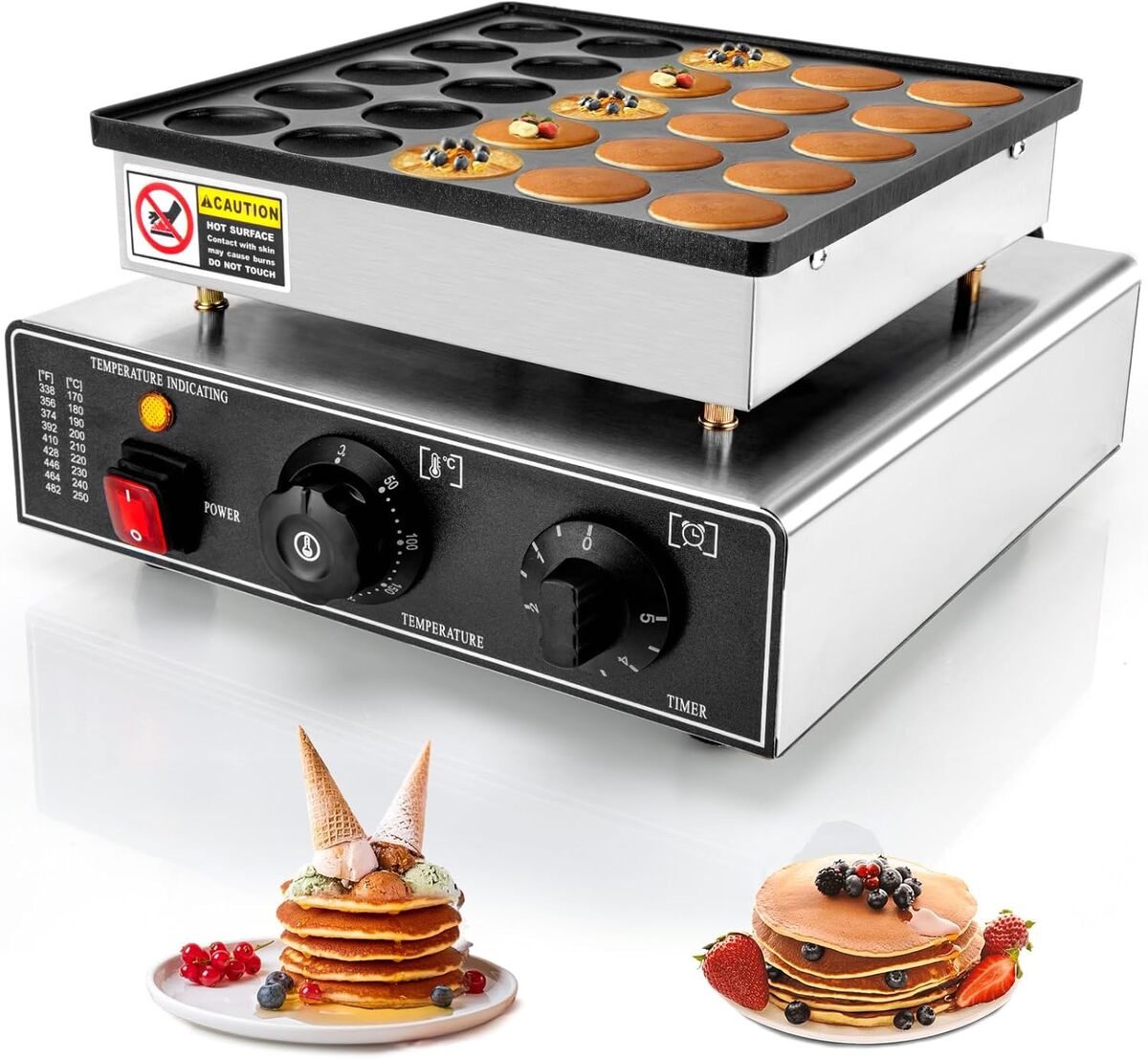 Test de la mini crêpière électrique antiadhésive 110 V