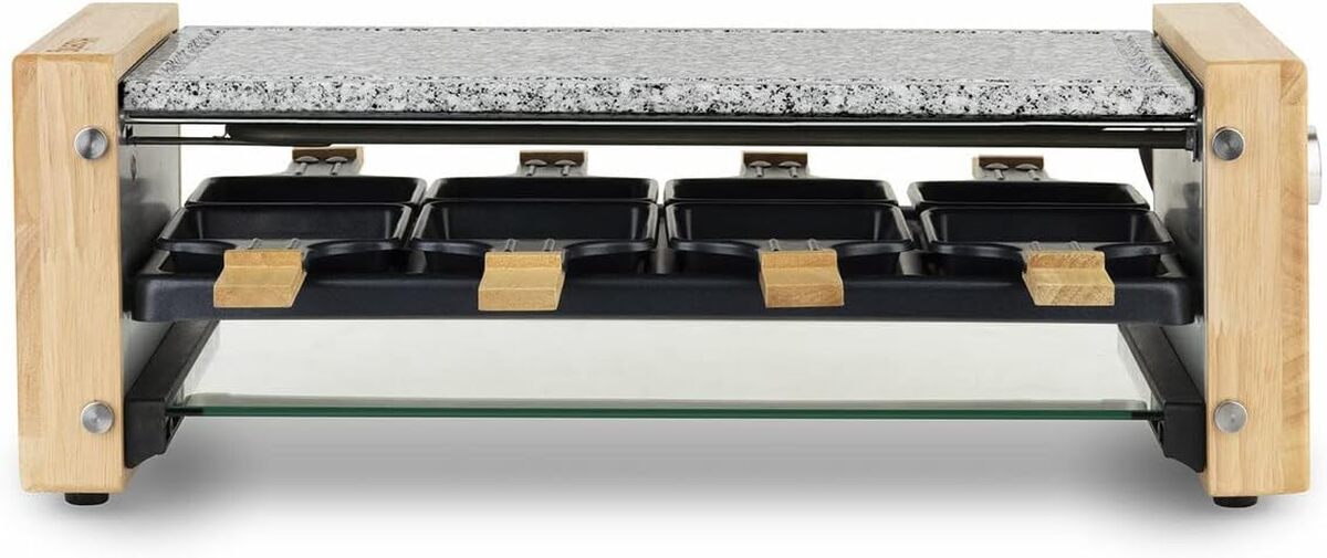 Test de l'appareil à raclette multifonction H.Koenig WOD12 : 1200W pour 8 personnes