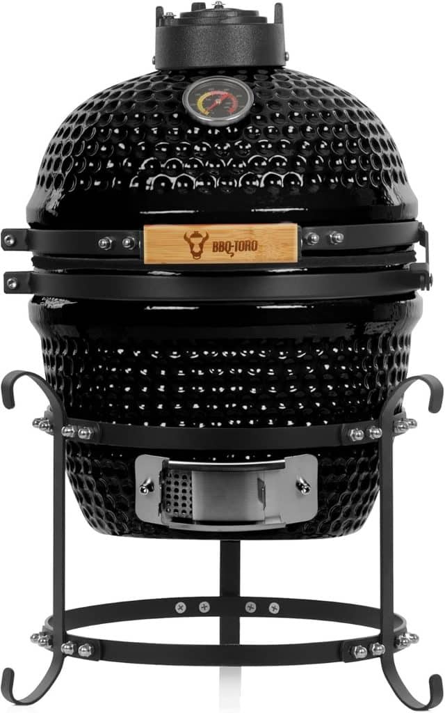 Test du mini barbecue BBQ-Toro Kamado Haiiro : efficacité en céramique