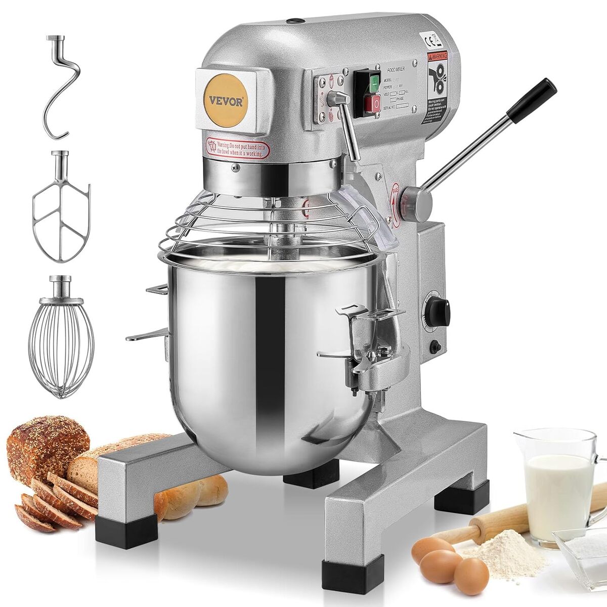 Test du robot pâtissier Vevor 10 L : puissance et polyvalence