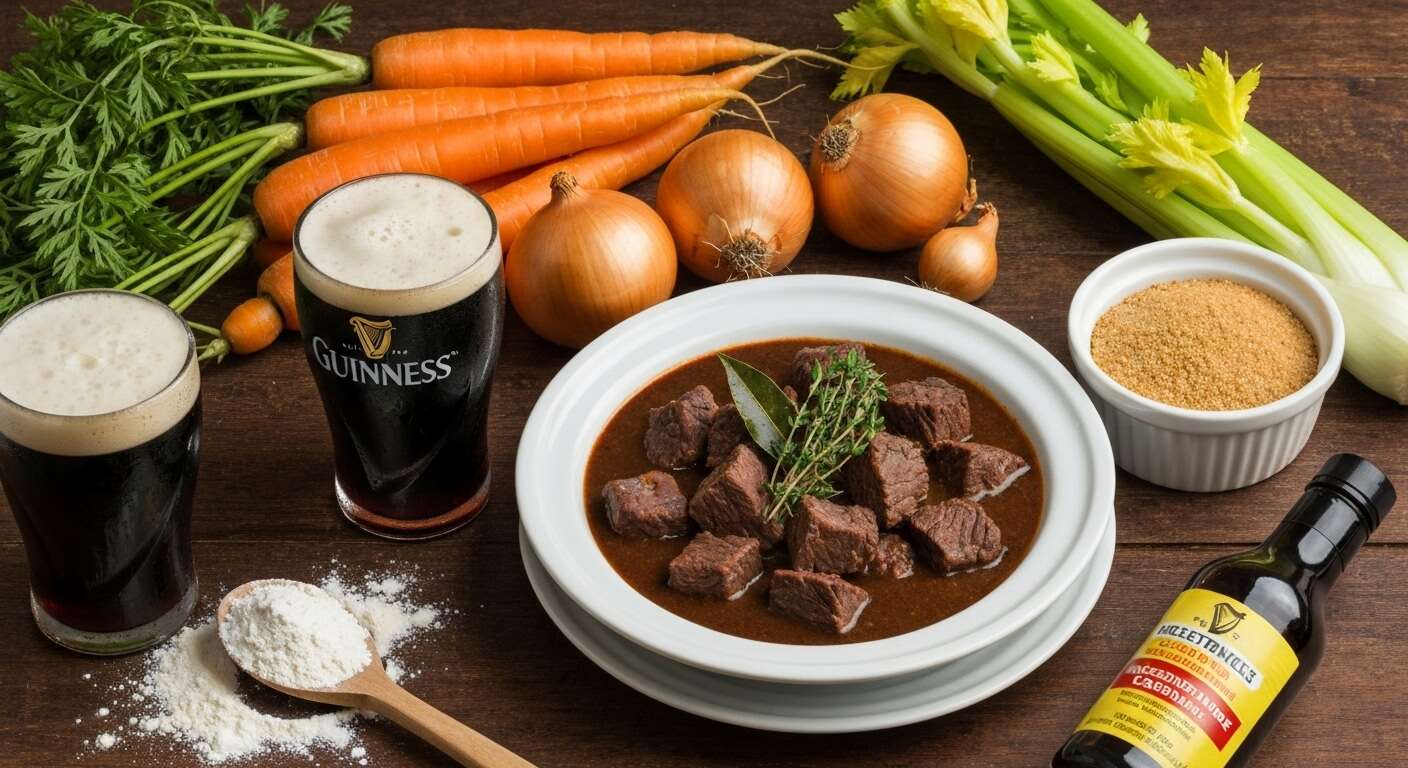 Boeuf à la Guinness : recette Savoureuse et Originale