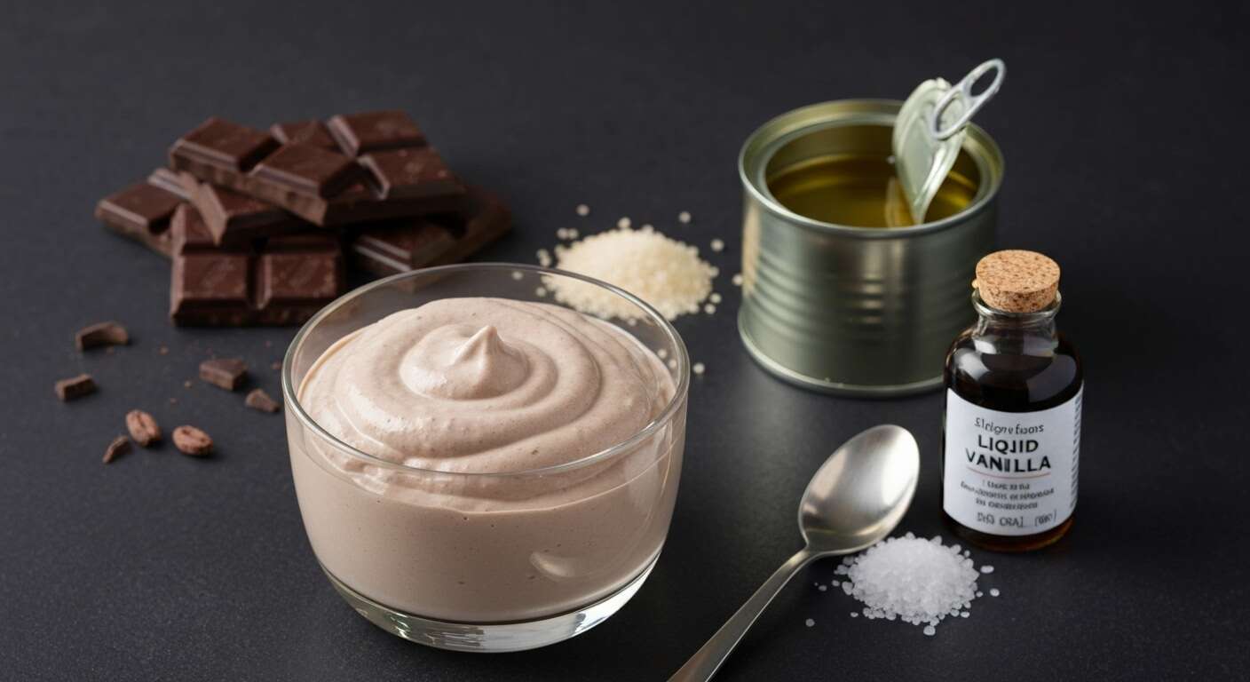 Mousse au Chocolat Vegan : recette avec Jus de Pois Chiches