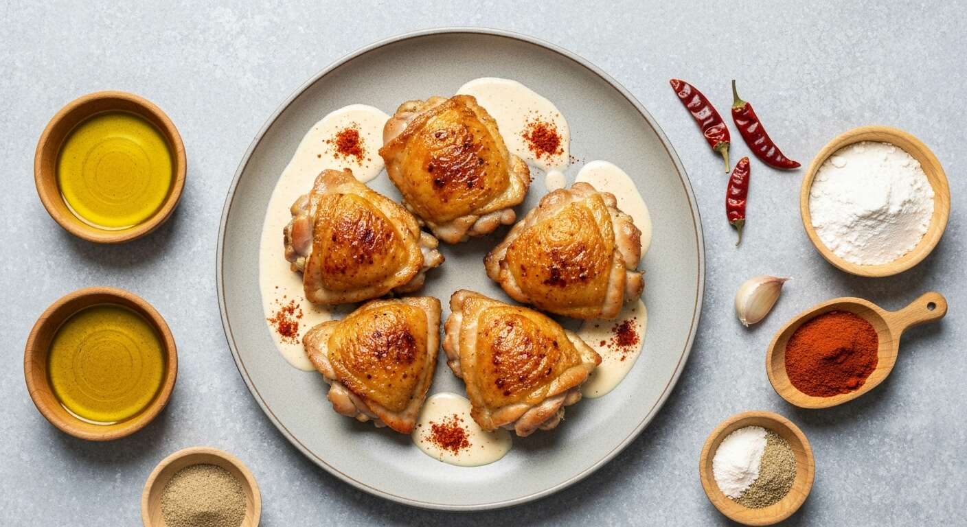 Recette de poulet ribot inspirée de Piment Oiseau