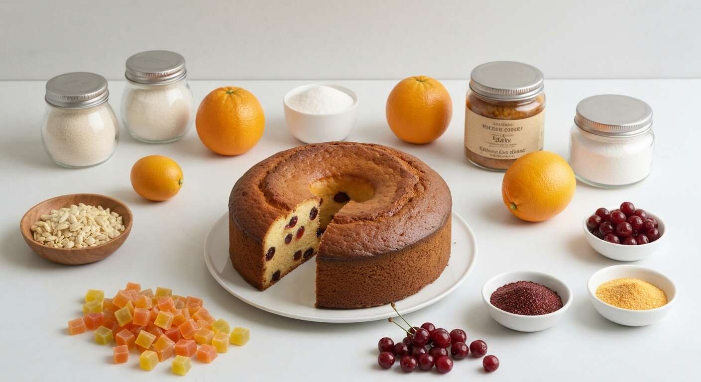 Recette Cake aux Fruits Confits de Pierre Hermé