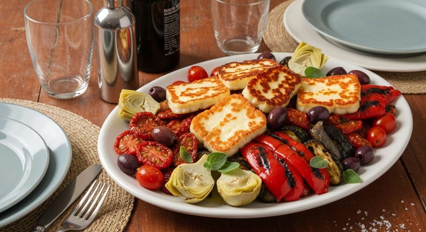 Légumes rôtis au halloumi : une recette savoureuse et facile