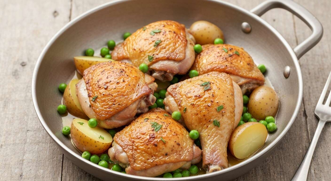 Recette de Poulet Vésuvio par Giada De Laurentiis