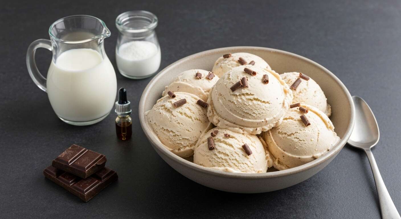 Recette de glace stracciatella maison : simple et délicieuse
