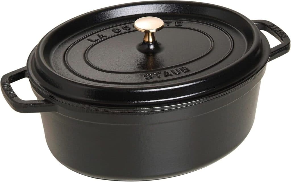 Test : cocotte en fonte STAUB 33 cm ovale, 6, 7 L