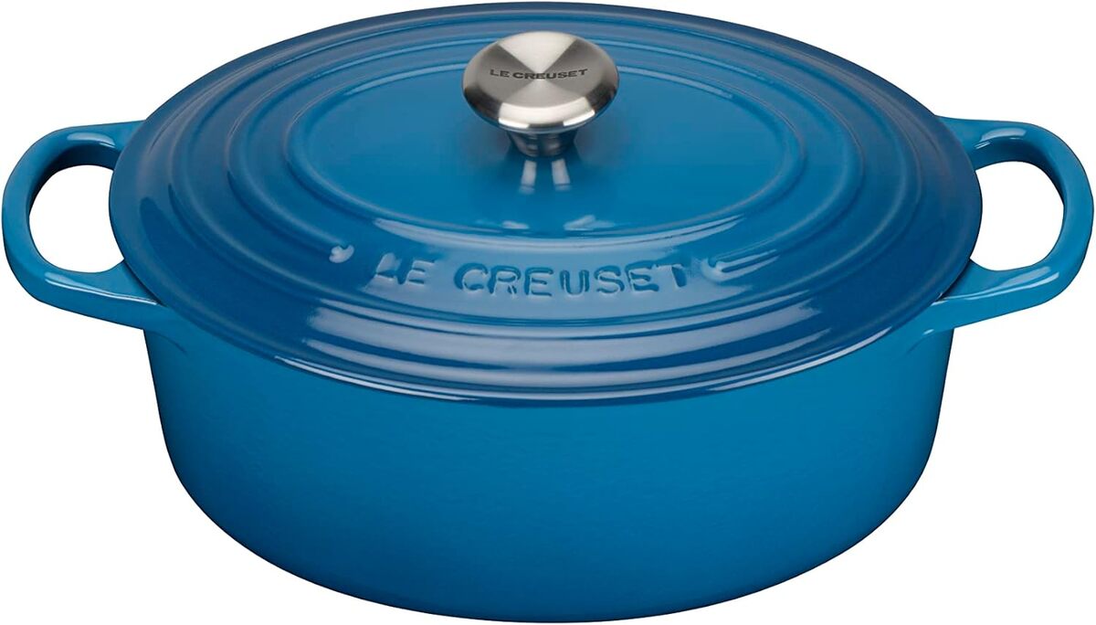 Test : cocotte Le Creuset Signature ovale, 3.2 L, bleu Marseille