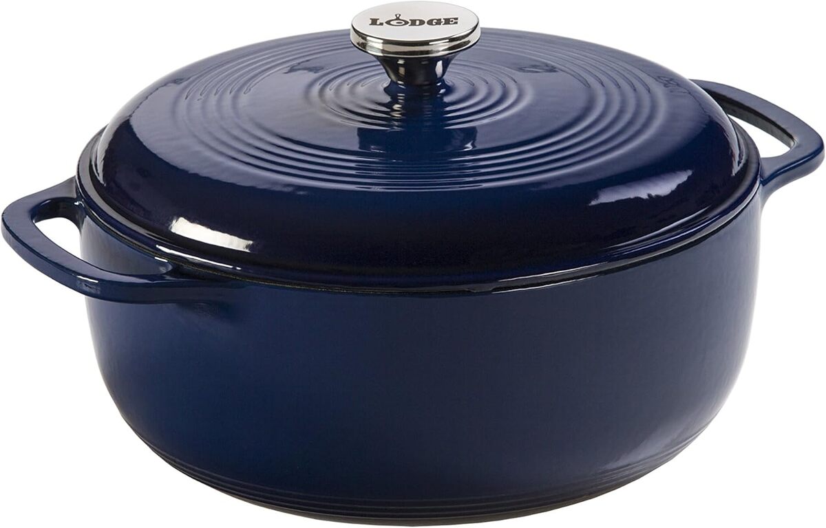 Test de la cocotte Lodge 6L en fonte émaillée