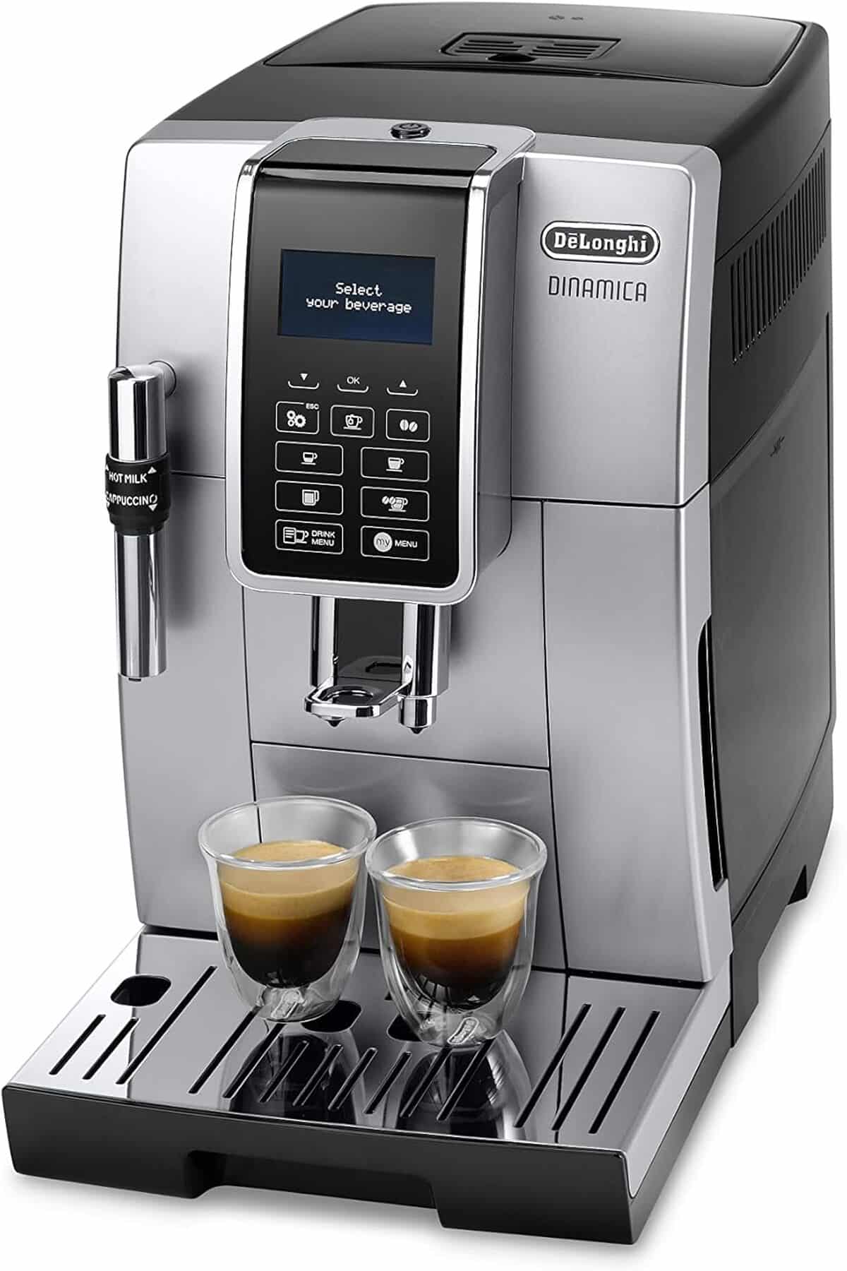 Test de la De'Longhi Dinamica : machine expresso compacte et performante