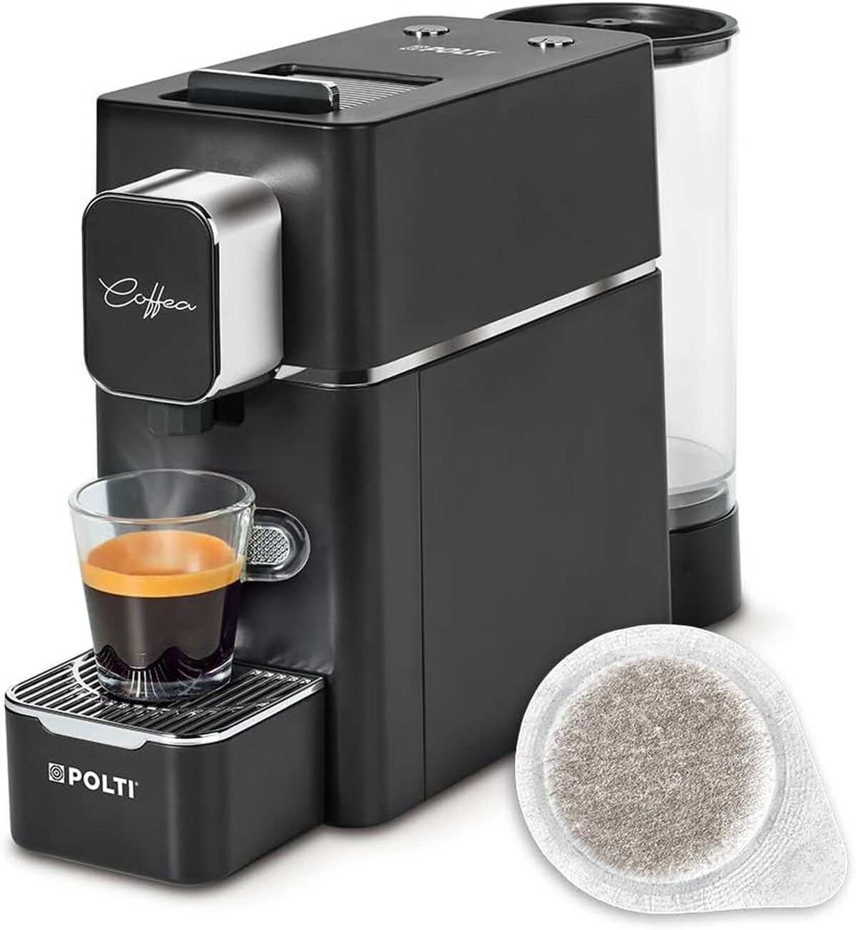 Test de la Polti Coffea S15B : machine à café espresso efficace