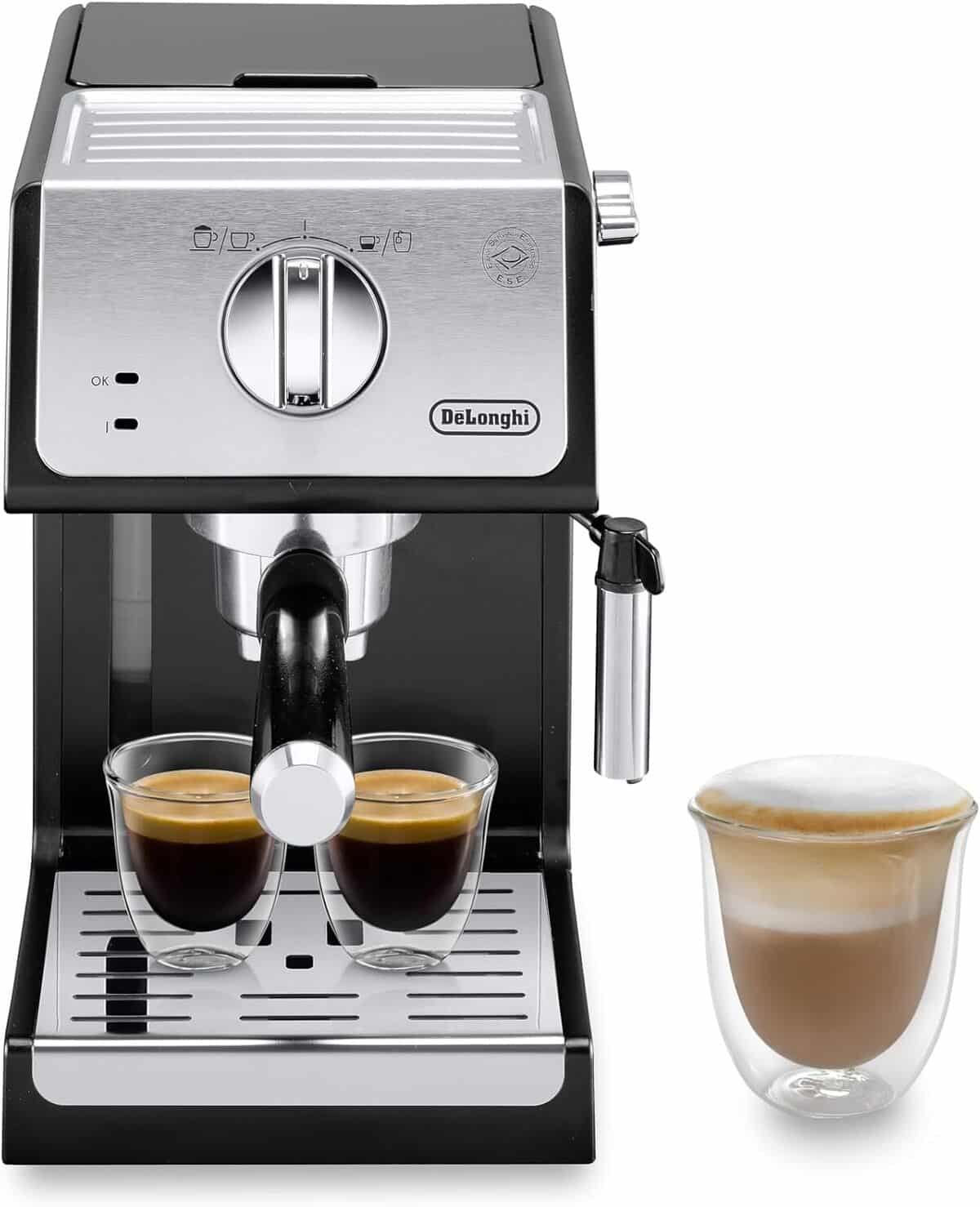Test : de'Longhi ECP 33.21.BK, machine expresso compacte noire