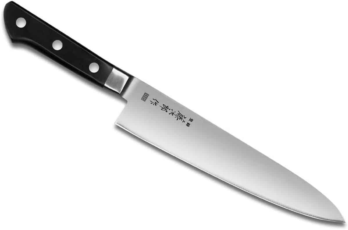 Test du couteau chef 21 cm Tojiro dp série