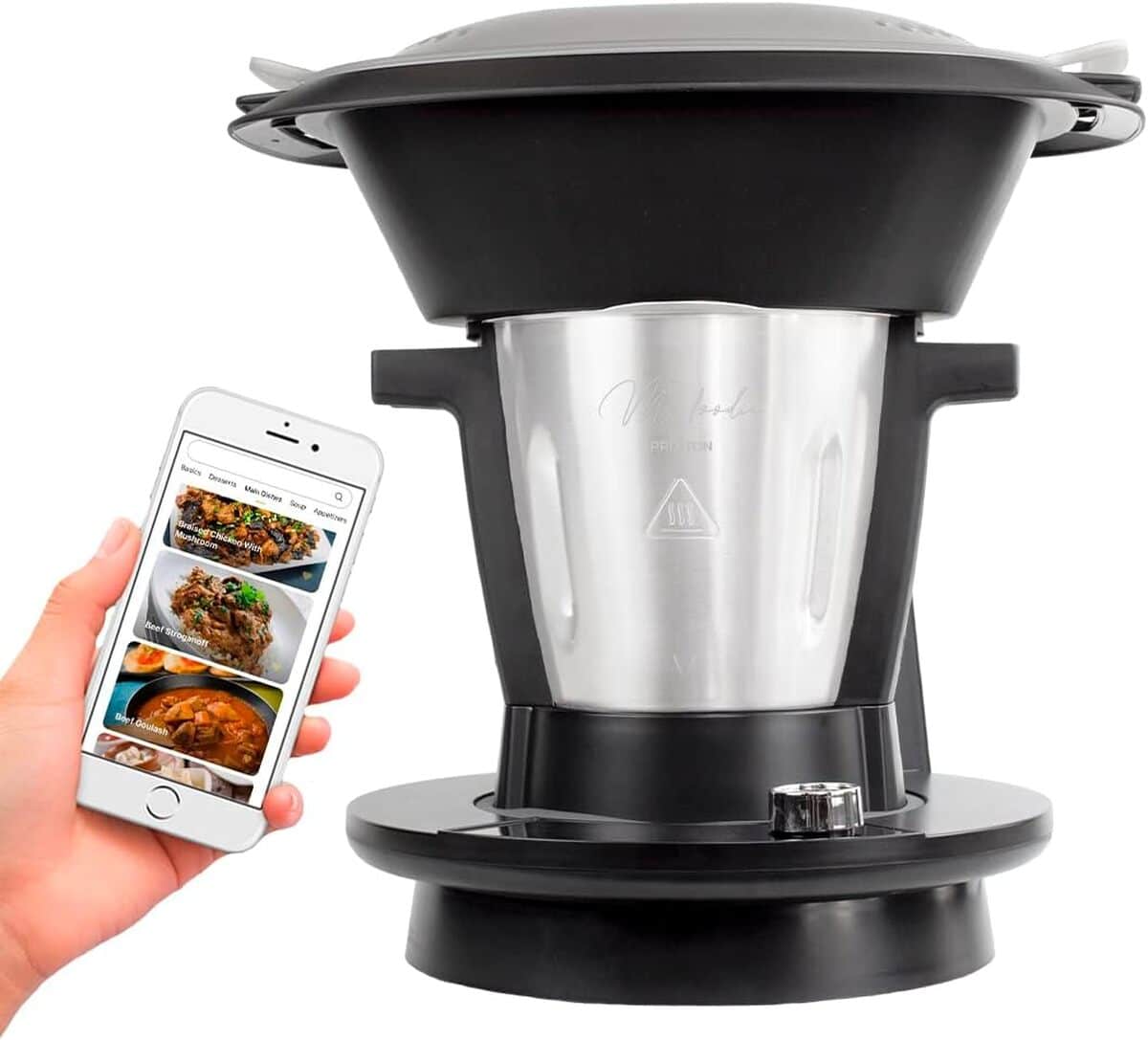 Test du robot de cuisine Prixton My Foodie Wi-Fi avec écran tactile