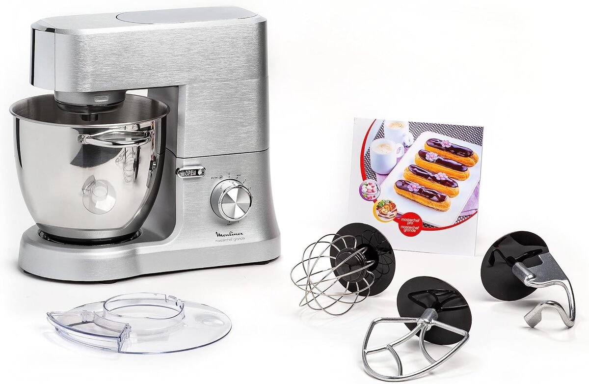 Test du robot pâtissier Moulinex Masterchef Grande : puissance XXL 1500 W
