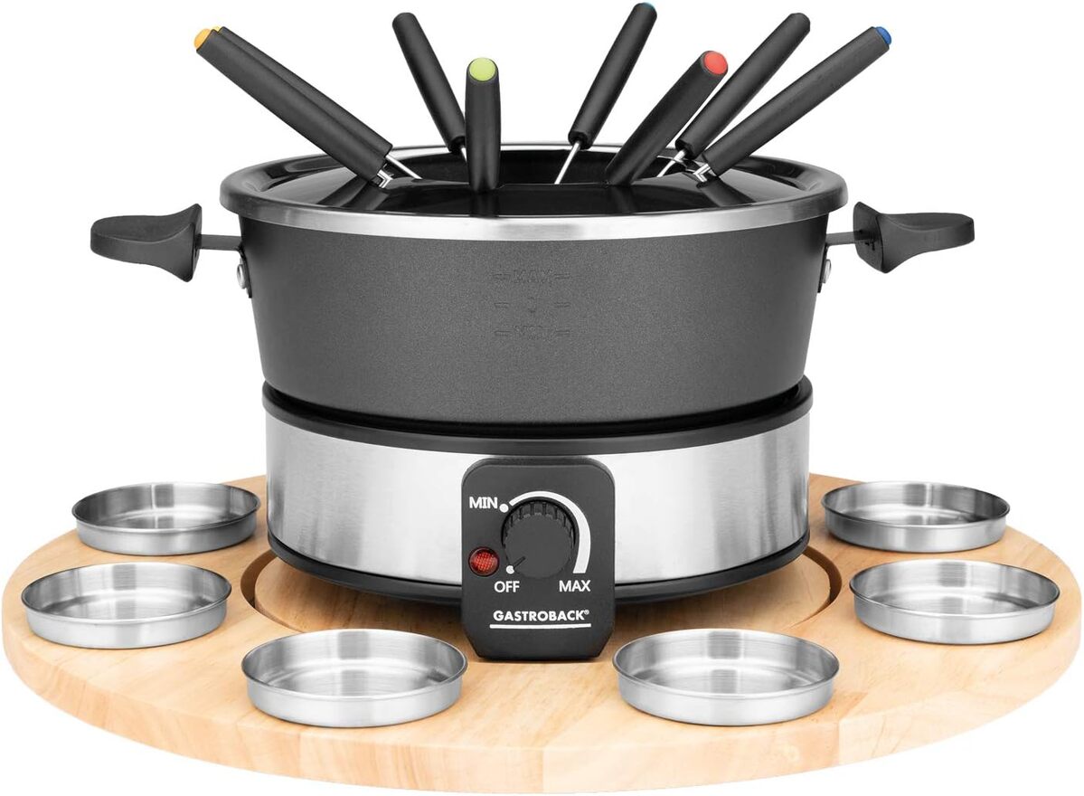 Test du set à fondue Gastroback 42566 : performance et élégance